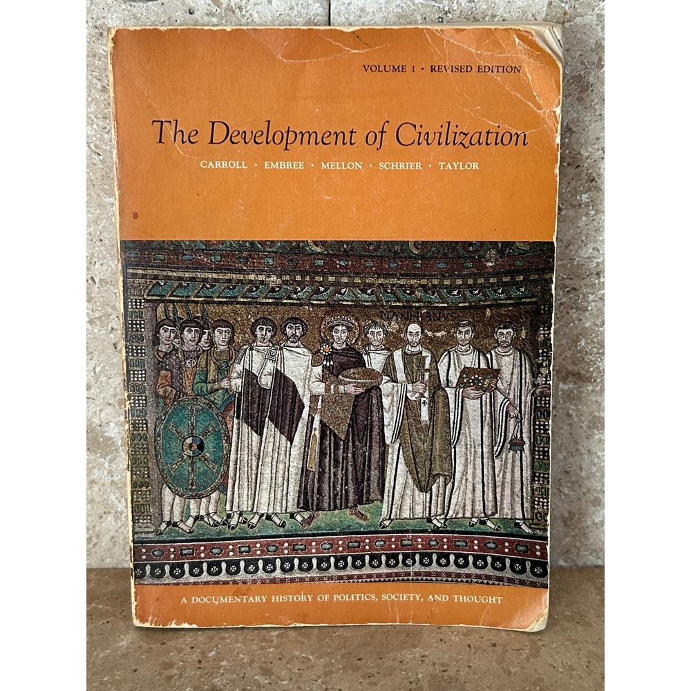 The Development of Civilization Vol 1 Revised Edition History Book